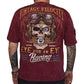 LETHAL THREAT Vintage Velocity Eye for an Eye T-Shirt - Red - 2XL VV40179XXL