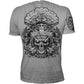 LETHAL THREAT Vintage Velocity Blow Your Mind T-Shirt - Gray - Large VV40170L