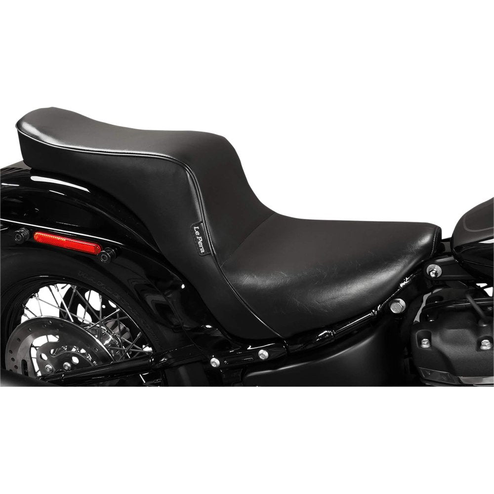 LE PERA Cherokee Seat - Smooth - Black - Softail '18-'23 LYR-020