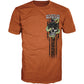 LETHAL THREAT Run with the Ruthless T-Shirt - Orange - 3XL LT20897XXXL