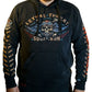 LETHAL THREAT Flight and Fight Hoodie - Black - 2XL HD84076XXL