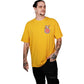 LETHAL THREAT Down-N-Out Tiger in Your Tank - Yellow - Medium DT10051M