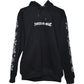 LETHAL THREAT Down-N-Out Cheating Death Hoodie - Black - XL DT10054XL