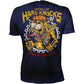LETHAL THREAT Skool of Hard Knocks T-Shirt - Blue - Large LT20896L