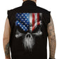 LETHAL THREAT USA Skull Melt Sleeveless Shirt - Black - XL CO60213XL