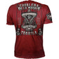 LETHAL THREAT Vintage Velocity Bandido Tequila T-Shirt - Burgundy - 4XL VV40161-4XL