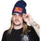 LETHAL THREAT Down-N-Out Shifter Beanie - Navy Blue DT82106