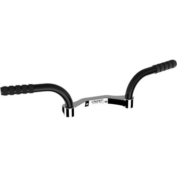 LINDBY Adjustable Footrest - Black/Chrome - FLH '14-'23 282000