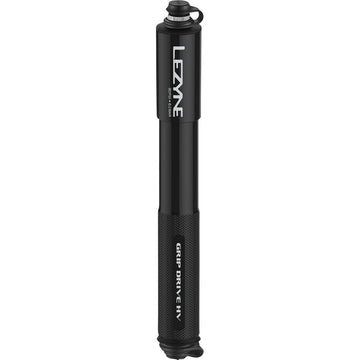 LEZYNE Grip Hand Pump - High-Volume - Black - Medium 1MPGRIPHVV1M04