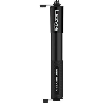 LEZYNE Grip Hand Pump - High-Volume - Black - Medium 1MPGRIPHVV1M04