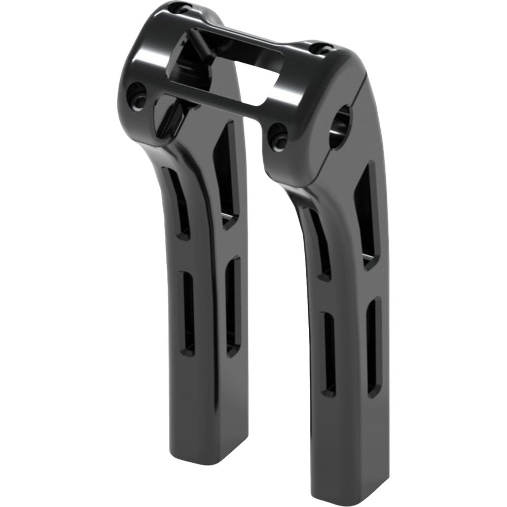 MAGNUM SHIELDING Ghost Risers - Softail Display Clamp - 10" - Black 4R-0110