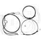 MAGNUM SHIELDING Black Pearl* Designer Handlebar Installation Kit - 10" - '21-'22 FLHR 4871225
