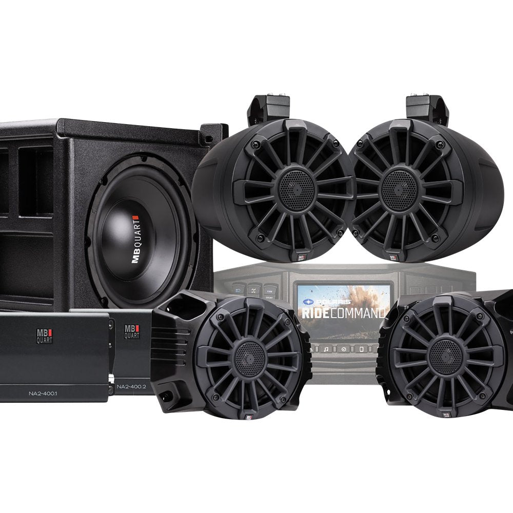MB QUART Audio Kit - Ranger with Ride Command MBQRGSTG5RC1