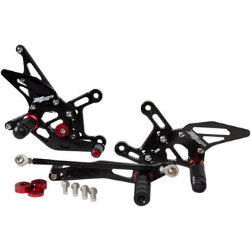 MGP MGP Rearset - Black - Yamaha 80901-2500