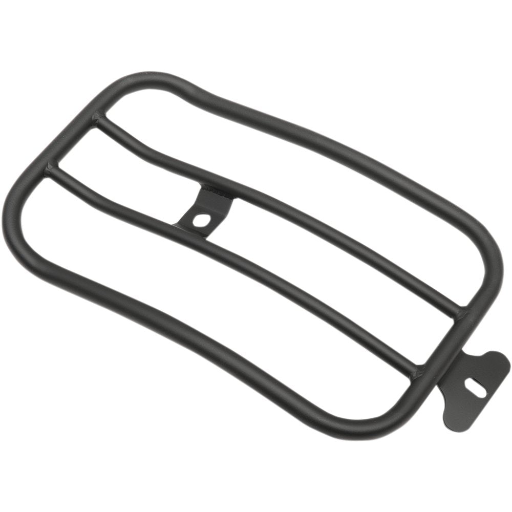 MOTHERWELL Luggage Rack - Matte Black - Softail MWL-180-MB