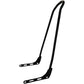MOTHERWELL One-Piece Sissy Bar - Black MWL-156T-18-MB