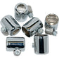 NAMZ Fuel Line Hose Clamp - Chrome - 1/4" - 5/16" - 6-Pack NHC-CH106