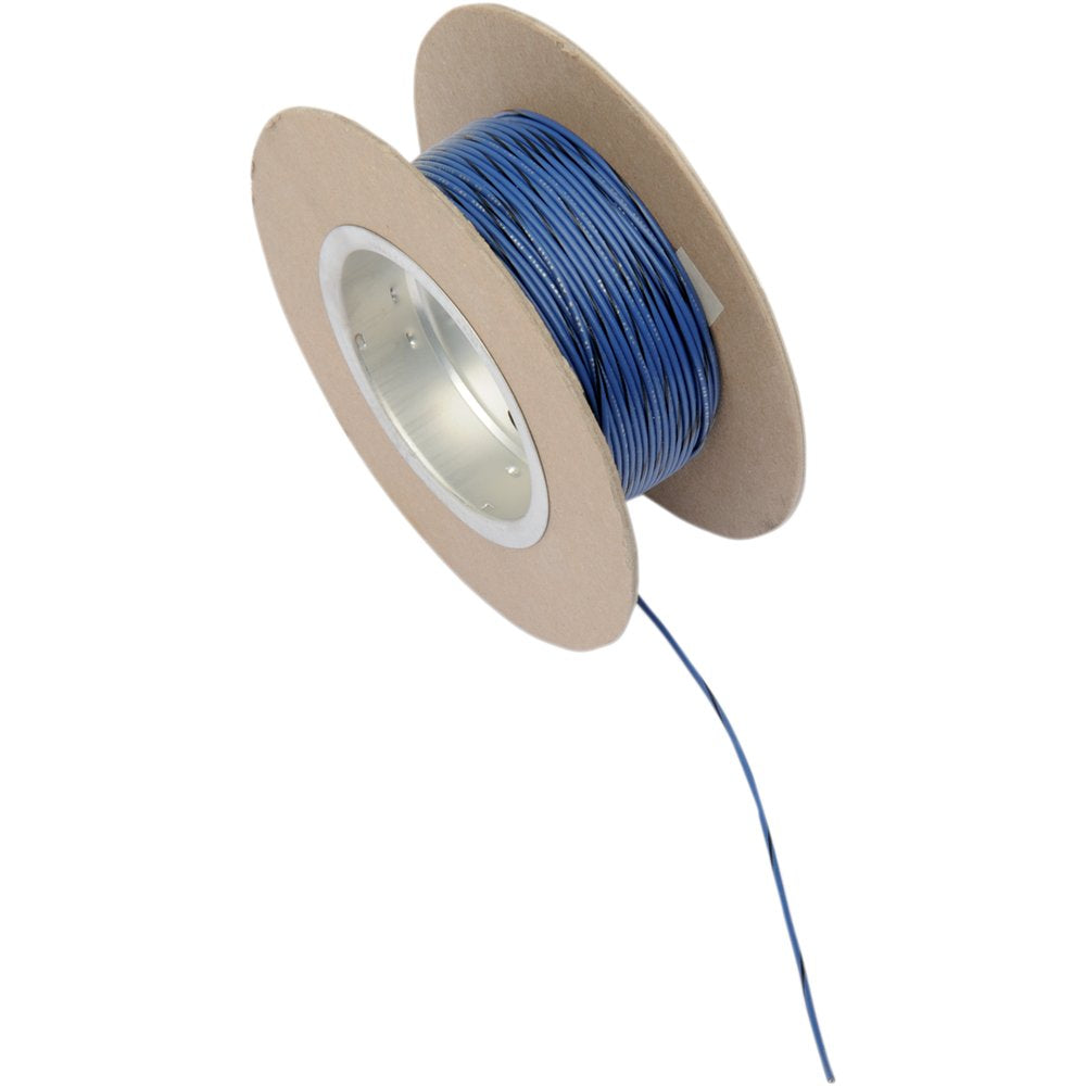 NAMZ 100' Wire Spool - 18 Gauge - Blue/Black NWR-60-100