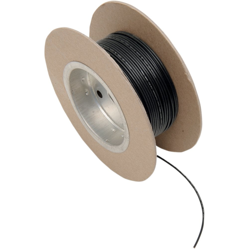 NAMZ 100' Wire Spool - 18 Gauge - Black NWR-0-100