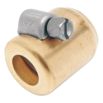 NAMZ Oil Line Hose Clamps - Brass - 3/8" - 6-Pack NHC-N206