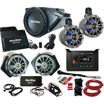 NAVATLAS Audio Kit - Zone 4 - Turbo S RZR3ZONE4S