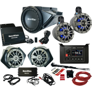 NAVATLAS Audio Kit - Zone 4 - Turbo S RZR1ZONE4S