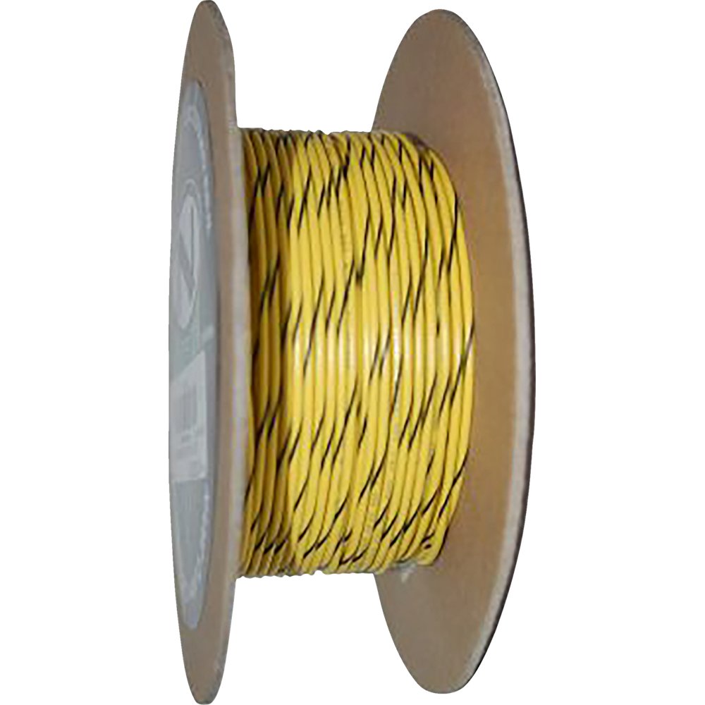 NAMZ 100' Wire Spool - 20 Gauge - Yellow/Black NWR-40-100-20