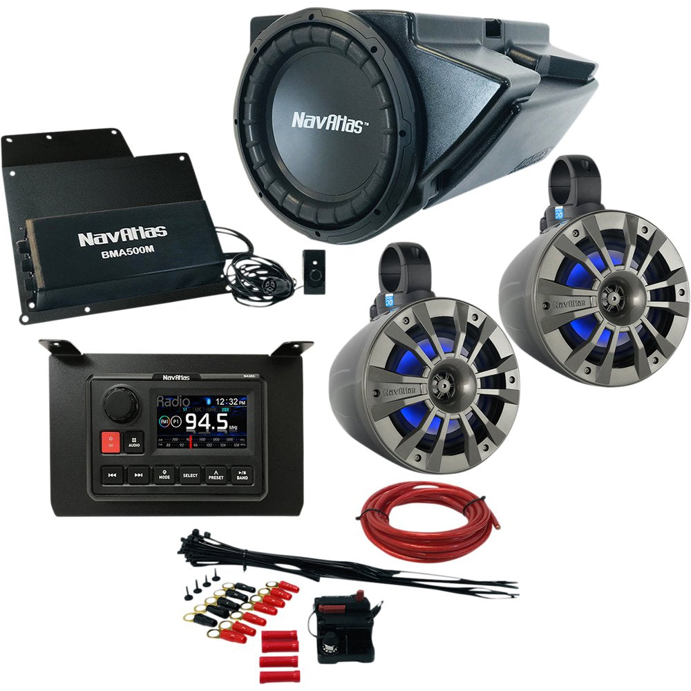 NAVATLAS Audio Kit - Zone 3 - Turbo S RZR1ZONE3S