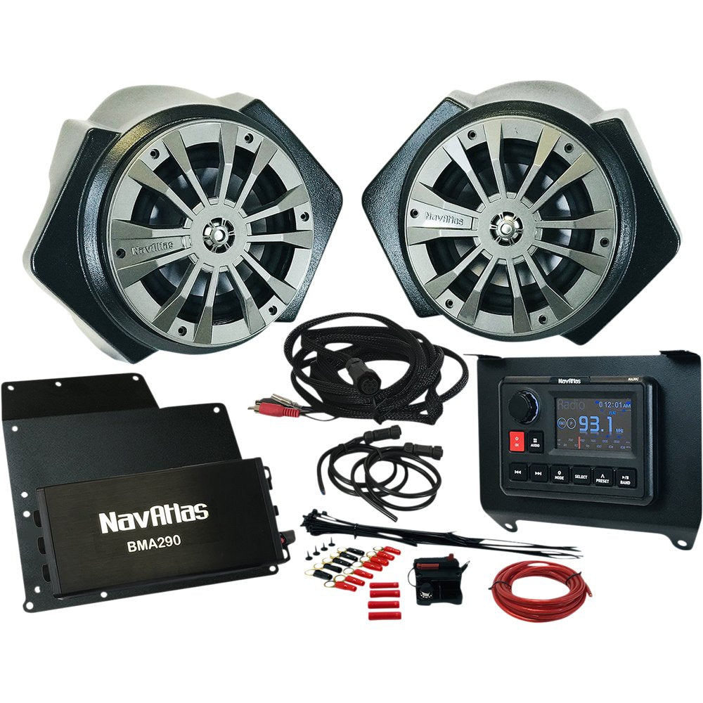 NAVATLAS Audio Kit - Zone 2 - Turbo RZR1ZONE2