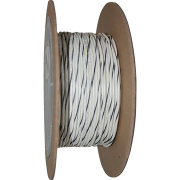 NAMZ 100' Wire Spool - 20 Gauge - White/Black NWR-90-100-20
