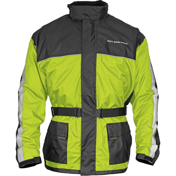 NELSON RIGG Solo Storm Jacket - Hi-Vis Yellow/Black - 4XL SSJ-HVY-07-4XL