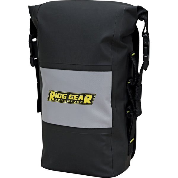 NELSON RIGG Hurricane RiggPak Crash Bar/Tail Bag - Black/Gray SE-4005