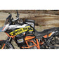 NELSON RIGG Hurricane RiggPak Crash Bar/Tail Bag - Black/Gray SE-4005