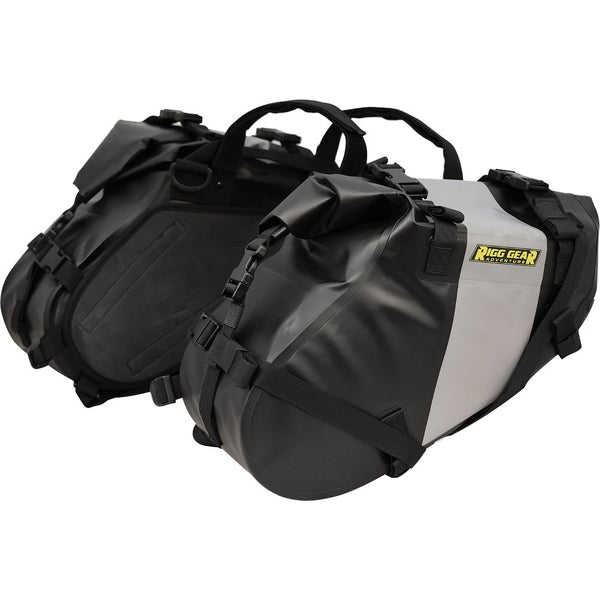 NELSON RIGG Hurricane Dual Sport Saddlebags - Black/Gray SE-4014