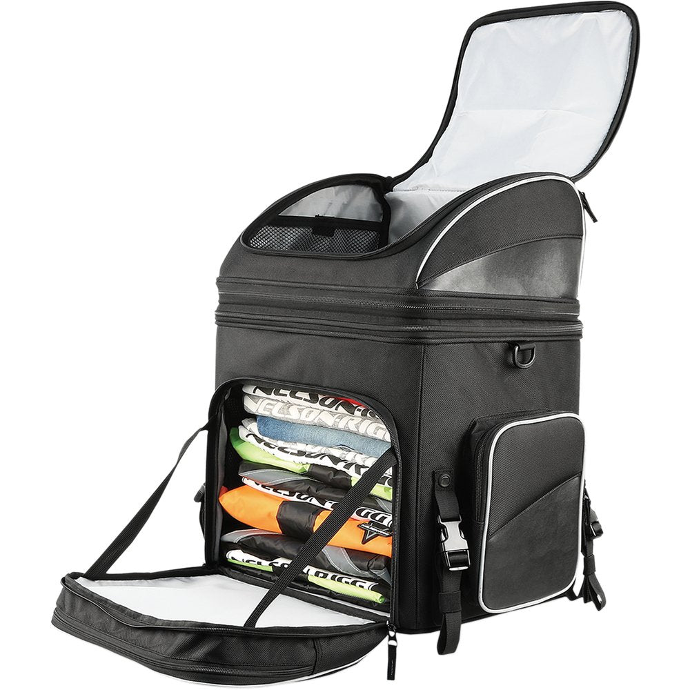 NELSON RIGG Destination Backrest Rack Bag - Black NR-230