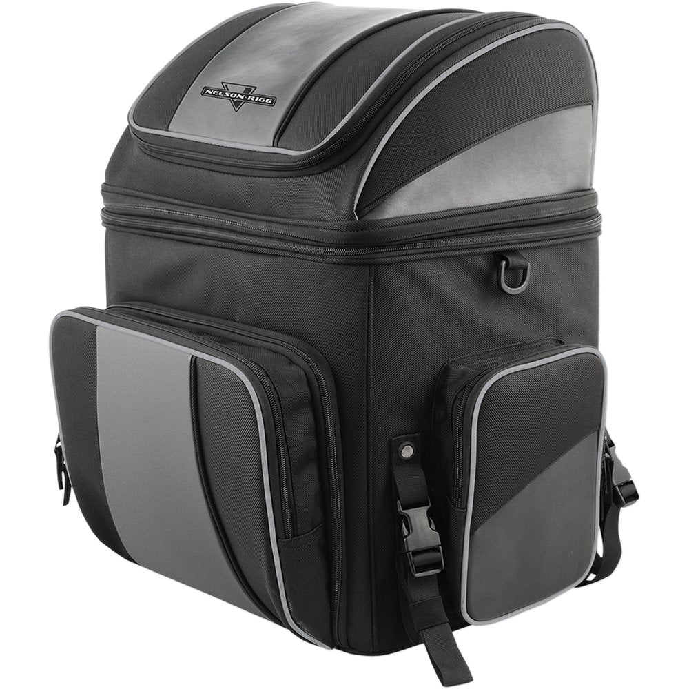 NELSON RIGG Destination Backrest Rack Bag - Black NR-230