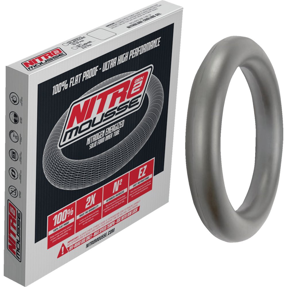 NITROMOUSSE Mousse Tube - Platinum - Standard - 140/100-18 NM18-345