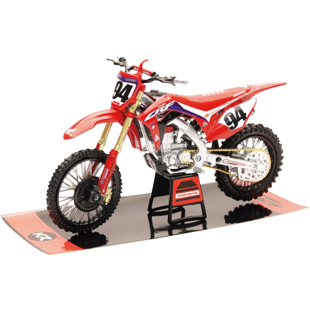 NEW RAY TOYS HRC Team Honda Race Bike - Ken Roczen - 1:12 Scale - Red/Black 58263