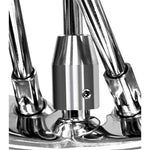 NO-MAR Wheel Weights - Thick Spoke - 1.3 oz - 4 Pack WT-SPK-THK4-13