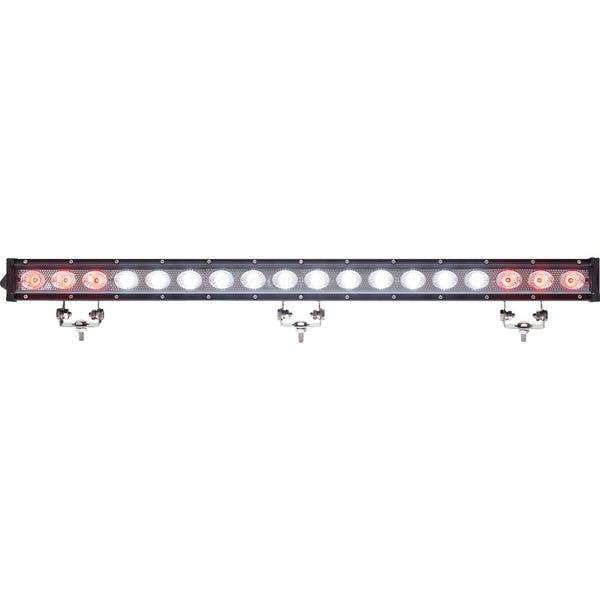 OPTRONICS INC. Light Bar - Red/White LED - 30