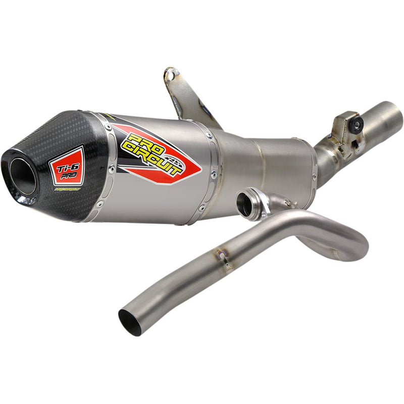 Pro Circuit Ti-6 Pro Titanium Exhaust System - Honda 450 0312145FP