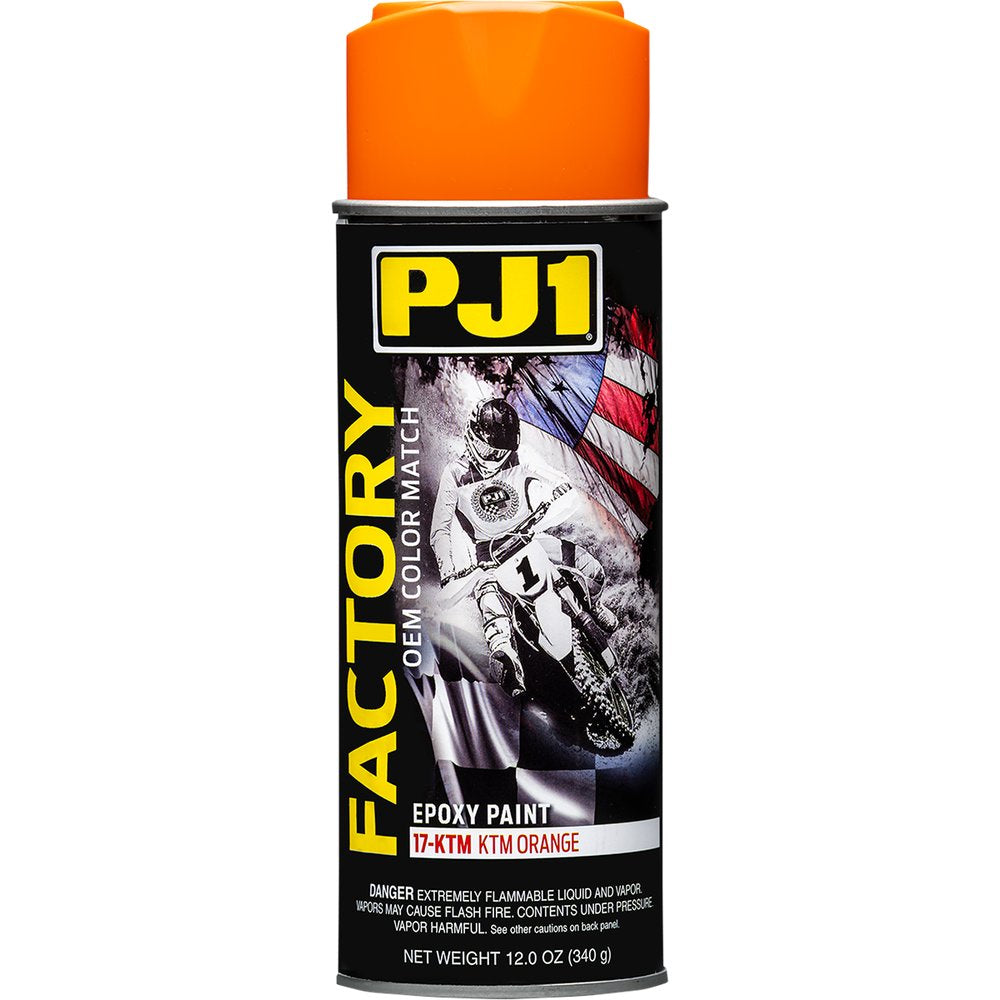 PJ1/VHT Factory Match Paint - KTM Orange '17-'18 - 12 oz. net wt. - Aerosol 17-KTM