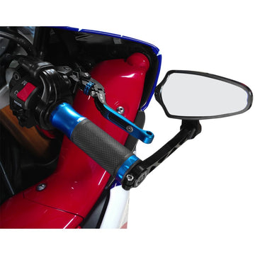 PSR Mirror - Felipe - Classic/Bar-End - Side View - Polygon - Black 00-00211-22