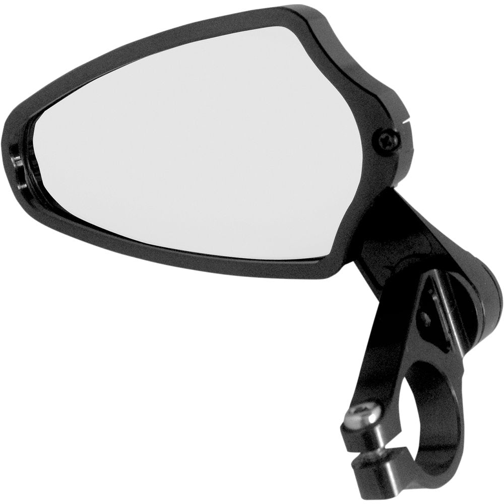 PSR Mirror - Felipe - Side View/Bar-End - Polygon - Black 00-00209-22