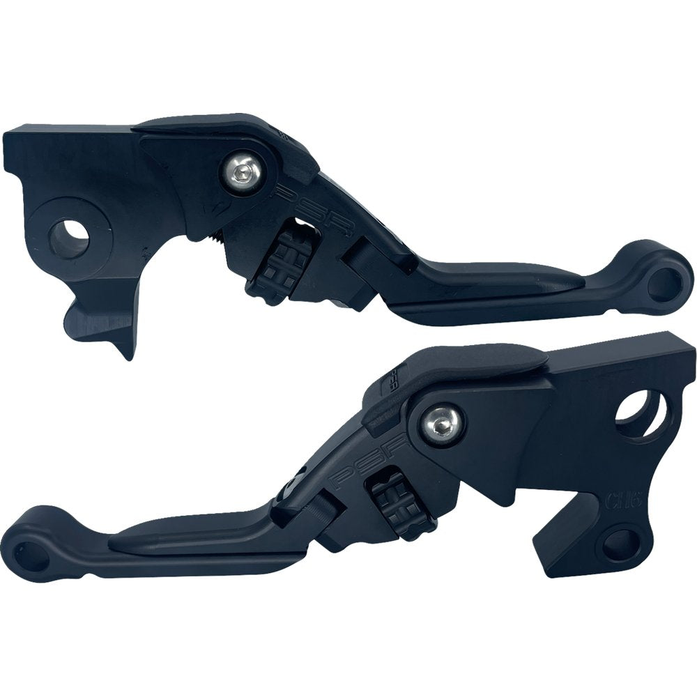 PSR Anthem Pro Adjustable Lever Set for Harley Models - Black 12-03655-22