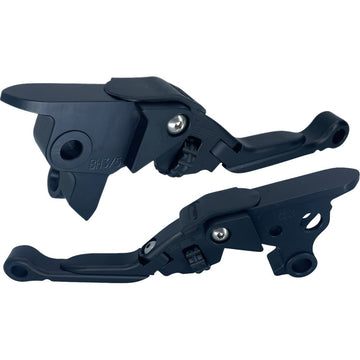 PSR Anthem Pro Adjustable Lever Set for Harley Models - Black 12-03652-22