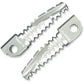PSR Foot Pegs - Silver - Kawasaki '87-'23 04-01200-21