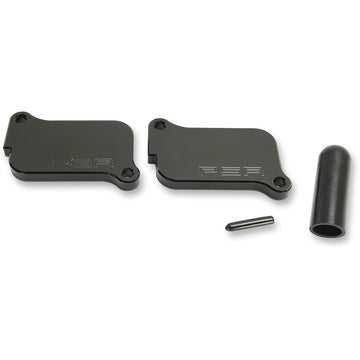 PSR Block Off Plate - Black - Honda 03-01354-22