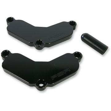 PSR Block Off Plate - Black - Aprilla 01-01350-22
