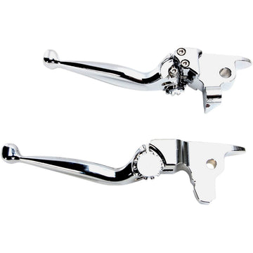 PSR Journey Adjustable Lever Set for Harley Models - Chrome 12-00611-20